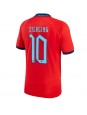 England Raheem Sterling #10 Replika Borta Kläder VM 2022 Kortärmad